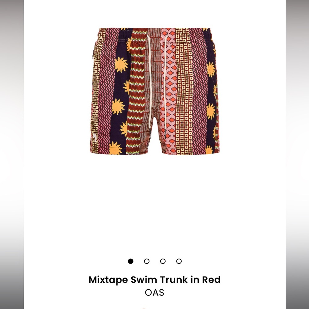 OAS mixtape swim trunks